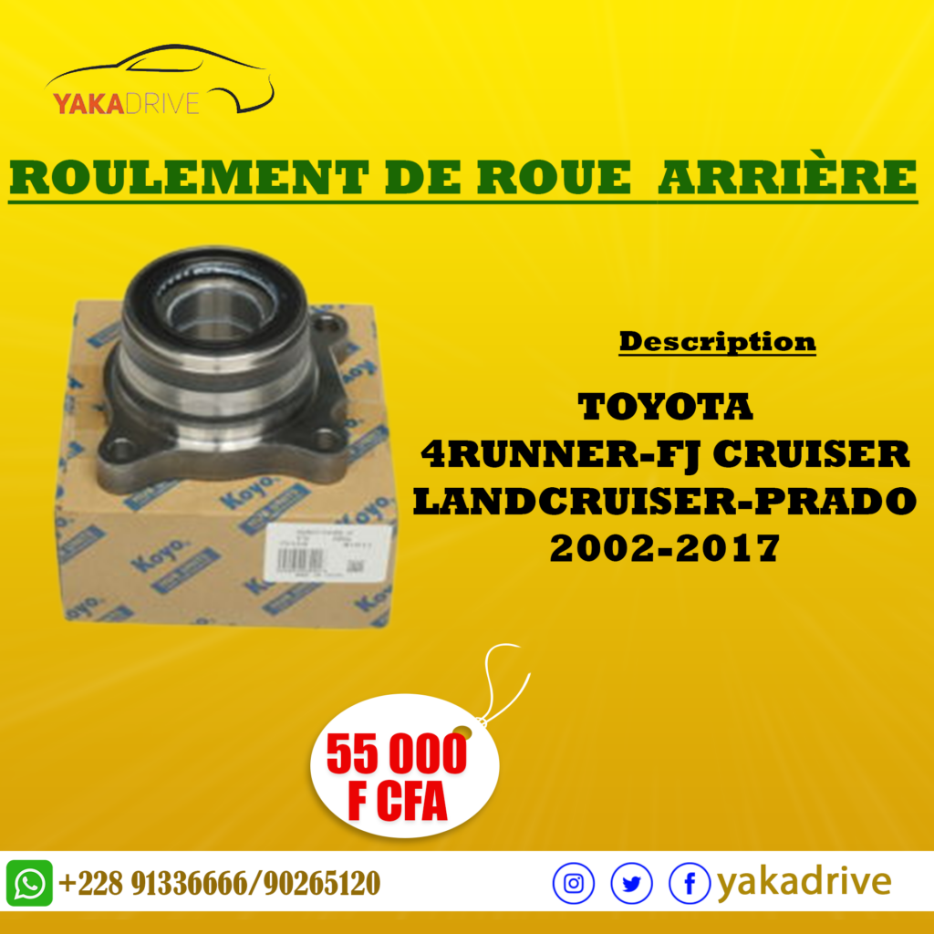 Roulements De Roue Arrière Pour Daelim Roadwin VJ 125, VJF 125 R, VL125 Daystar - Haute Résistance, étanches, Sans Entretien